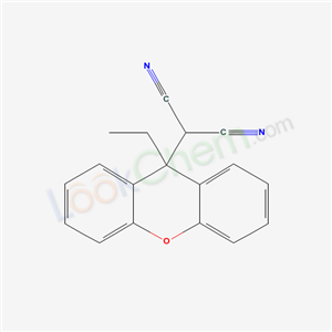 2-(9-ethylxanthen-9-yl)propanedinitrile cas  6360-73-2