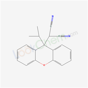 2-(9-propan-2-ylxanthen-9-yl)propanedinitrile cas  6235-13-8