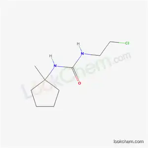 Molecular Structure of 13908-09-3 (1-(2-chloroethyl)-3-(1-methylcyclopentyl)urea)