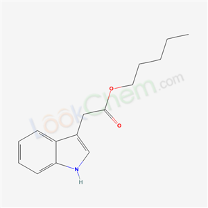pentyl 2-(1H-indol-3-yl)acetate cas  551-42-8