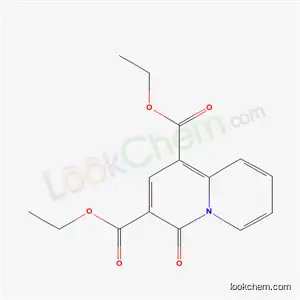 Molecular Structure of 54401-76-2 (Diethyl 4-oxo-4H-quinolizine-1,3-dicarboxylate)