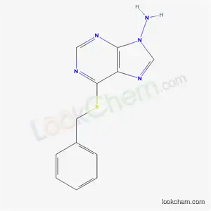Molecular Structure of 20914-62-9 (6-(benzylsulfanyl)-9H-purin-9-amine)
