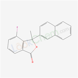 4-fluoro-3-methyl-3-(naphthalen-2-yl)-2-benzofuran-1(3H)-one