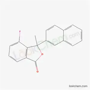 4-Fluoro-3-methyl-3-(2-naphthyl)-2-benzofuran-1(3H)-one