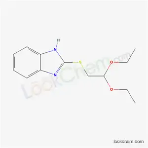 Molecular Structure of 46911-49-3 (2-[(2,2-diethoxyethyl)sulfanyl]-1H-benzimidazole)