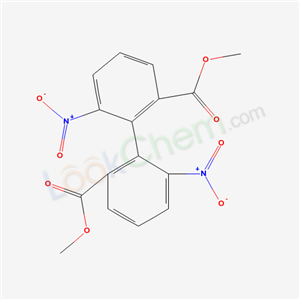 [1,1'-Biphenyl]-2,2'-dicarboxylic acid, 6,6'-dinitro-, dimethyl ester