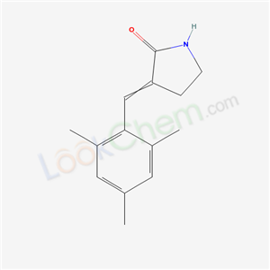 3-[(2,4,6-trimethylphenyl)methylidene]pyrrolidin-2-one cas  1859-55-8