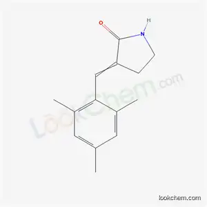 Molecular Structure of 1859-55-8 (3-(2,4,6-trimethylbenzylidene)pyrrolidin-2-one)