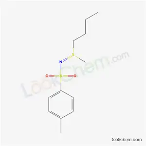Molecular Structure of 53799-67-0 (N-[butyl(methyl)-lambda~4~-sulfanylidene]-4-methylbenzenesulfonamide)