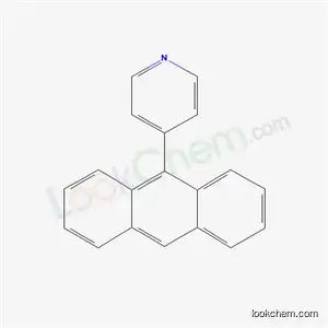 Molecular Structure of 20308-98-9 (4-(anthracen-9-yl)pyridine)