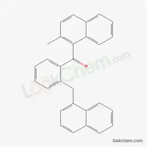 (2-Methylnaphthalen-1-yl)[2-(naphthalen-1-ylmethyl)phenyl]methanone