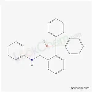 Molecular Structure of 28505-05-7 (diphenyl{2-[(phenylamino)methyl]phenyl}methanol)