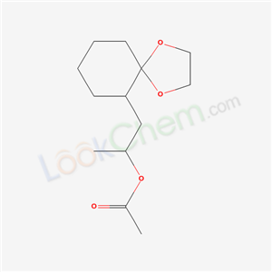 1-(1,4-dioxaspiro[4.5]dec-6-yl)propan-2-yl acetate