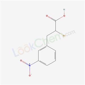 2-bromo-3-(3-nitrophenyl)propanoic acid cas  18910-11-7