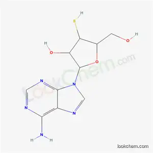 Molecular Structure of 13276-59-0 (9-(3-thiopentofuranosyl)-9H-purin-6-amine)