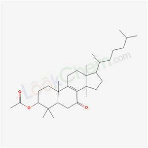 [4,4,10,13,14-pentamethyl-17-(6-methylheptan-2-yl)-7-oxo-1,2,3,5,6,11,12,15,16,17-decahydrocyclopenta[a]phenanthren-3-yl] acetate cas  2115-48-2