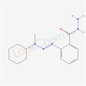 2-(cyclohexyl-methyl-amino)diazenylbenzohydrazide cas  66975-08-4