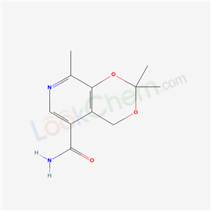 2,9,9-trimethyl-8,10-dioxa-3-azabicyclo[4.4.0]deca-2,4,11-triene-5-carboxamide cas  1626-11-5