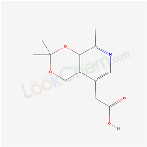 2-(2,9,9-trimethyl-8,10-dioxa-3-azabicyclo[4.4.0]deca-2,4,11-trien-5-yl)acetic acid cas  6563-00-4