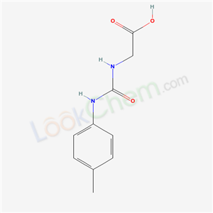 2-[(4-methylphenyl)carbamoylamino]acetic acid cas  34582-49-5