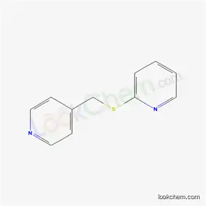 Molecular Structure of 2127-08-4 (2-[(pyridin-4-ylmethyl)sulfanyl]pyridine)