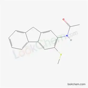 n-[3-(Methylsulfanyl)-9h-fluoren-2-yl]acetamide