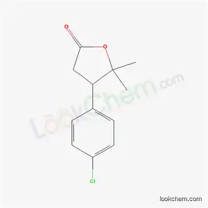 Molecular Structure of 63507-00-6 (4-(4-chlorophenyl)-5,5-dimethyldihydrofuran-2(3H)-one)