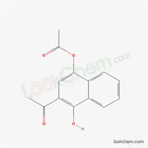 3-Acetyl-4-hydroxynaphthalen-1-yl acetate