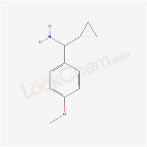 1-Cyclopropyl-1-(4-methoxyphenyl)methylamine