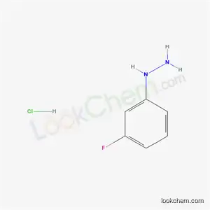 Molecular Structure of 50702-51-7 ((3-Fluorophenyl)hydrazine hydrochloride)