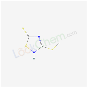3-methylsulfanyl-2H-1,2,4-thiadiazole-5-thione                                                                                                                                                          