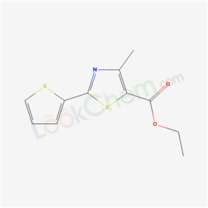 ethyl 4-methyl-2-thiophen-2-yl-1,3-thiazole-5-carboxylate