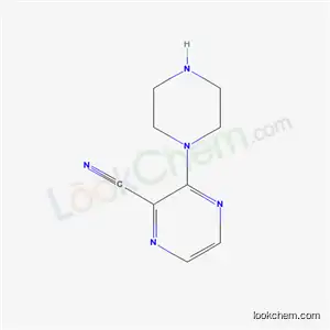 3-piperazin-1-ylpyrazine-2-carbonitrile