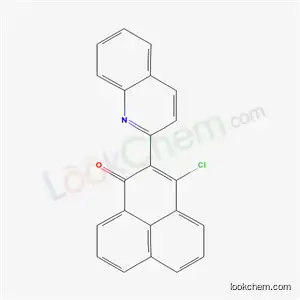 Molecular Structure of 193757-58-3 (3-chloro-2-quinolin-2-yl-1H-phenalen-1-one)