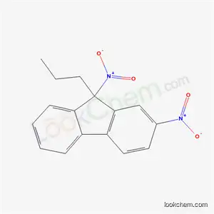 Molecular Structure of 66009-01-6 (2,9-dinitro-9-propyl-9H-fluorene)