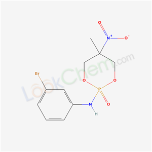 N-(3-bromophenyl)-5-methyl-5-nitro-2-oxo-1,3-dioxa-2$l^C<sub>10</sub>H<sub>12</sub>BrN<sub>2</sub>O<sub>5</sub>P-phosphacyclohexan-2-amine