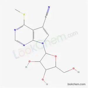 4-(Methylsulfanyl)-7-pentofuranosyl-7h-pyrrolo[2,3-d]pyrimidine-5-carbonitrile