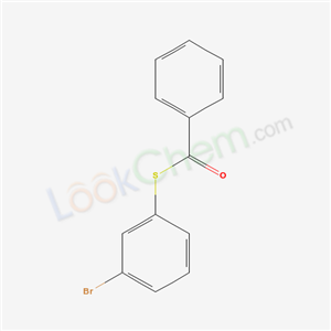 (3-bromophenyl)sulfanyl-phenyl-methanone cas  67438-09-9