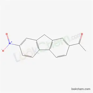 Molecular Structure of 34172-49-1 (1-(7-Nitro-9H-fluoren-2-yl)ethanone)