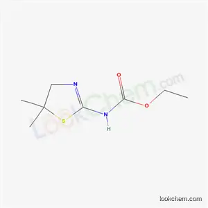 2-티아졸린-2-카르밤산, 5,5-디메틸-, 에틸 에스테르(8CI)