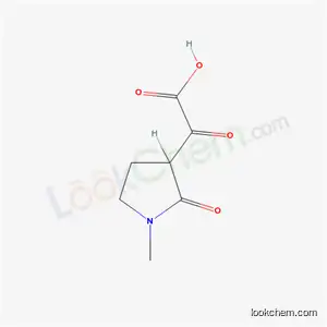 Molecular Structure of 60044-07-7 ((1-methyl-2-oxopyrrolidin-3-yl)(oxo)acetic acid)