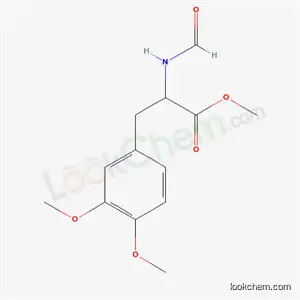 Molecular Structure of 58143-18-3 (methyl N-formyl-3-methoxy-O-methyltyrosinate)