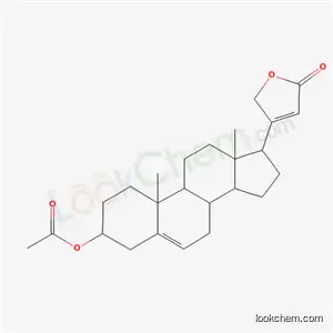 Molecular Structure of 57130-39-9 (3-(acetyloxy)carda-5,20(22)-dienolide)