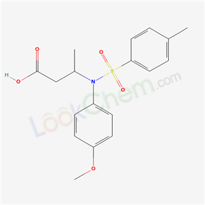 3-[(4-methoxyphenyl)-(4-methylphenyl)sulfonyl-amino]butanoic acid