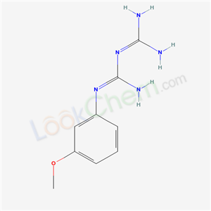 2-[N-(3-methoxyphenyl)carbamimidoyl]guanidine cas  68216-08-0