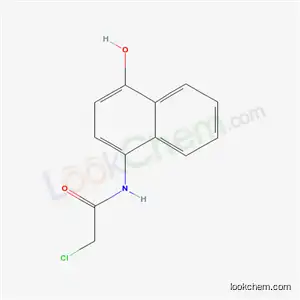 Molecular Structure of 6683-64-3 (2-chloro-N-(4-hydroxynaphthalen-1-yl)acetamide)