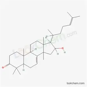 16-Hydroxy-4,4,10,13,14-pentamethyl-17-(6-methylhept-5-en-2-yl)-1,2,5,6,9,11,12,15,16,17-decahydrocyclopenta[a]phenanthren-3-one