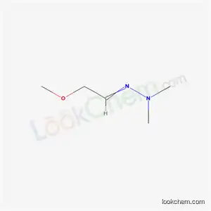 Molecular Structure of 36760-95-9 (2-(2-methoxyethylidene)-1,1-dimethylhydrazine)