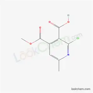 2-Chloro-4-(methoxycarbonyl)-6-methylpyridine-3-carboxylic acid