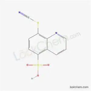 Molecular Structure of 18615-23-1 (8-thiocyanatoquinoline-5-sulfonic acid)